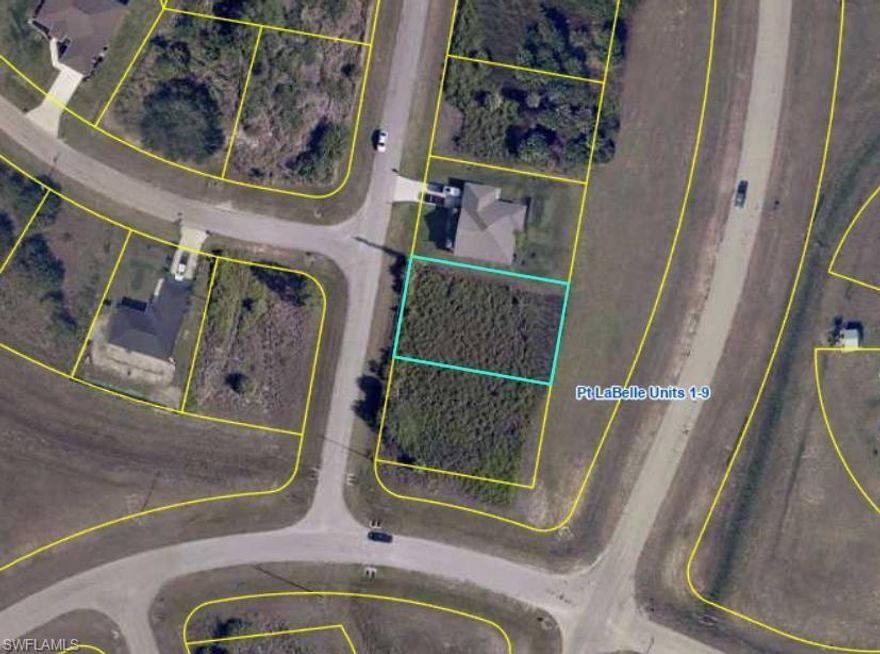 Located in the Port LaBelle community, this 0.23-acre lot is situated on a quiet cul-de-sac with paved road access. Surrounded by residential development and new construction, the area offers convenient access to SR-80, schools, parks, and shopping. The lot is zoned for single-family use and is not part of an HOA. Electricity is nearby, and the property is outside of a flood zone. This is an opportunity to own in an established neighborhood.