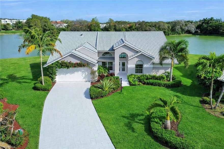 Excellence in Country Club and Resort Style Living in Naples. Golf Included with No Membership Waiting List! Tucked at the end of a quiet private cul-de-sac in Countryside Golf & Country Club, this extensively upgraded four bedroom residence offers panoramic golf course and lake views and is being offered TURN KEY FURNISHED for immediate enjoyment. Interior highlights include new modern flooring, window treatments, curated lighting, hurricane-impact windows, shutters and roll downs, recently renovated designer baths and kitchen with quartz countertops and new appliances. Major system updates include a new HVAC System (2021), new hot water heater (2025), and updated pool systems (2022) with resurfacing, lighting, and heating. The outdoor living space has been enhanced with a refinished lanai and pool deck, new landscaping, irrigation well for landscaping, and epoxy-finished garage floor. Special assessment paid in full — an added $10,000+ value to the new owner!!
Countryside GCC is top rated and widely regarded as Naples’ best value in bundled golf and features a recently completed $14 million clubhouse renovation (2025) including a new court sports complex with pickleball, tennis, bocce, a state-of-the-art wellness center, multiple dining venues from formal, casual to poolside bar and dining by the five star chef and staff. The social calendar is as friendly and active as the community. Conveniently located five minutes walking distance to the club, shopping and dining, and just minutes to Naples beaches, Marco Island, I-75, and Downtown Naples.