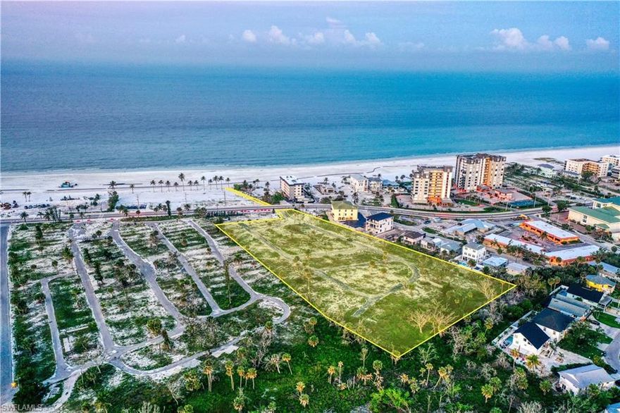 Price reduced nearly 40% for Immediate Sale. The former Gulf View Colony mobile home park represents a rare and unique opportunity for redevelopment in the heart of Fort Myers Beach. With private road access directly onto Estero Boulevard, 1 mile away from the new Margaritaville Beach Resort, and deeded beach access directly across the street, this 4.627 acre site is exceptionally well located. This opportunity is priced based on in-place entitlements for single-family and two-family residential use with no rezoning required. 

Download the Offering Memorandum or contact listing broker for complete details.