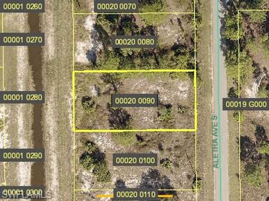 Build your dream home! Oversized buildable residential lot with western exposure.  GREAT LOCATION off Jaguar Blvd., very easy access to Route 82, and I-75.  Approximately 5 miles to Veterans Park.  Low taxes.