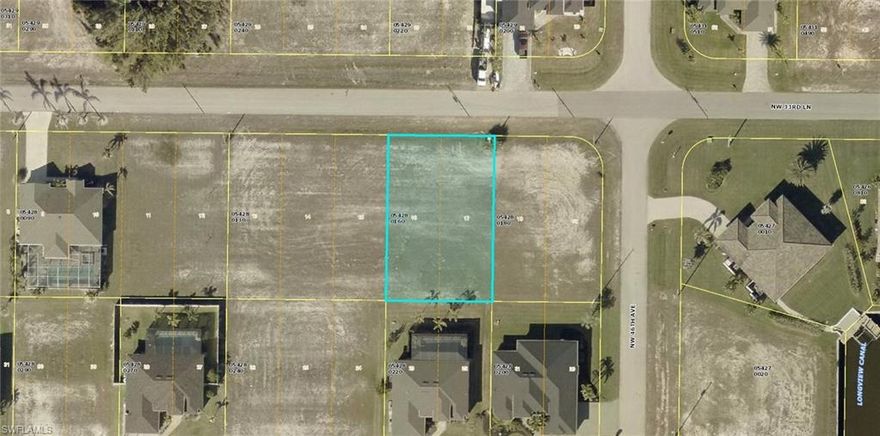 Opportunity awaits on this Southern-exposure lot in sought-after NW Cape Coral. Positioned among newer homes in a quiet, attractive neighborhood, this property offers convenient access to Burnt Store Road, Punta Gorda Airport, and Downtown Punta Gorda’s dining, shopping, and entertainment. Located near the Charlotte Harbor Buffer Preserve, a 450-acre nature preserve with miles of scenic hiking trails and abundant wildlife.