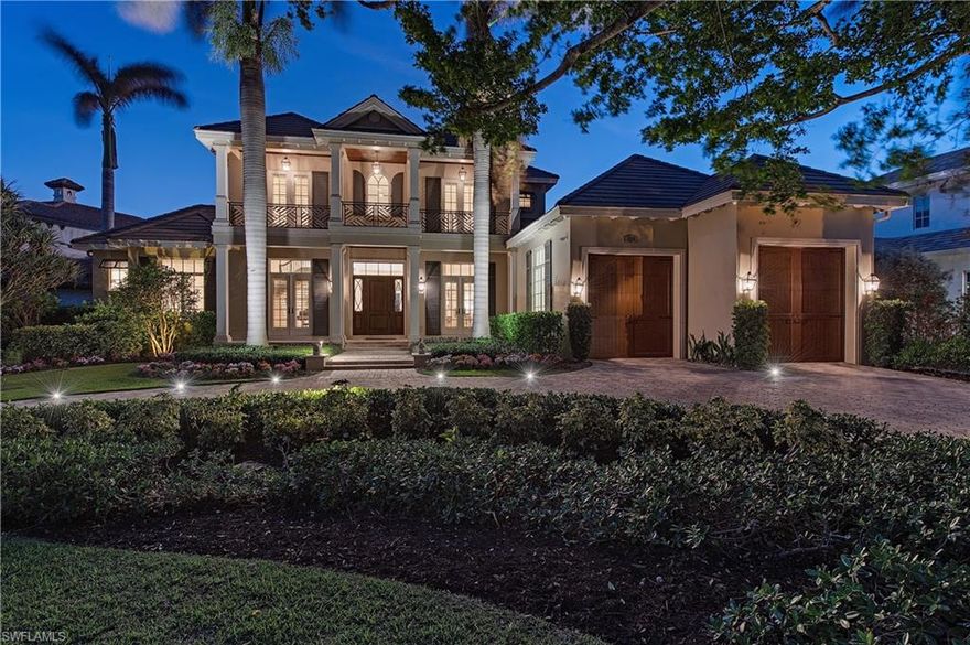 Simply stunning waterfront home situated on Moorings Bay.