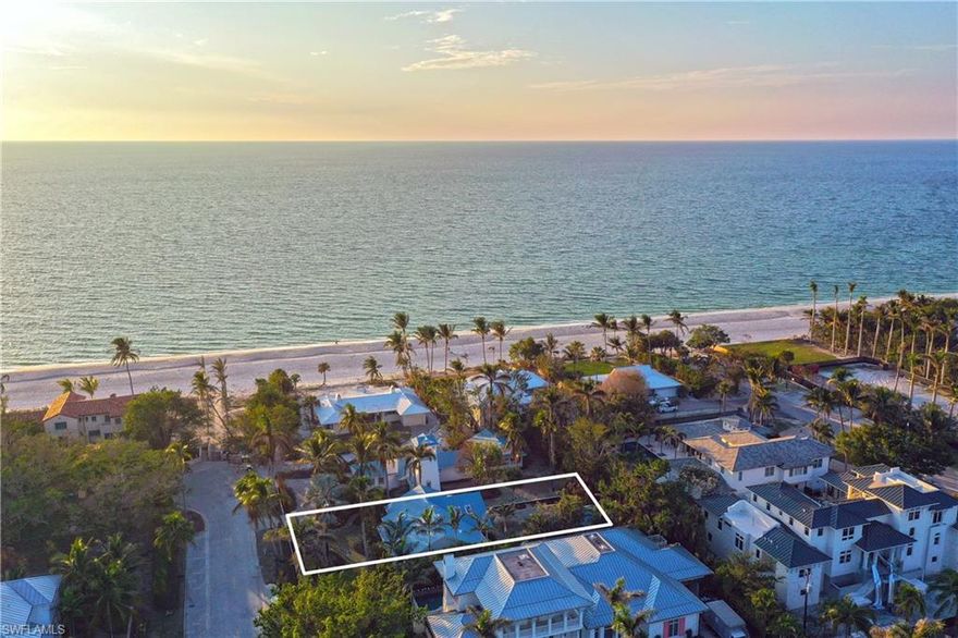 BUILD YOUR DREAM HOME IN NAPLES FLORIDA! Prime Beach Block Location! The property measuring approximately 75' X 160' / .26 acres (47 8th Avenue South also available) The guesthouse at "67" is grandfathered-in, and can remain and be refurbished. The home(s), originally built in the 1950s, sustained damage in the recent hurricane and are being offered at lot value. This is an opportunity you don't want to miss. You are literally steps from the most beautiful sunsets, pristine sandy beach, and the lovely park at the end of 8th Avenue South! The zoning controversy in Old Naples has been resolved and setbacks are as per the survey in the attachments. See confidential remarks for more details.