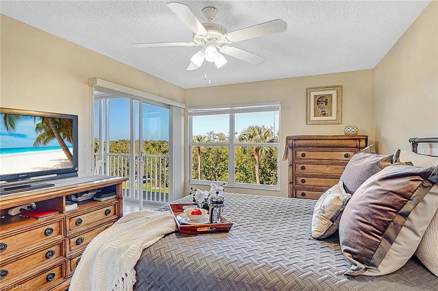 The ultimate Southwest Florida boating lifestyle awaits you in this rarely available renovated 2-bedroom, 2-bath home.  With views of John Stevens Creek, this home offers tranquility and a superb floorplan for the discerning buyer.  With hardwood floors and tile, stainless steel appliances, in-home washer/dryer, and impact glass, this home is move-in ready.  Assigned boat slips, fishing lockers, water at the dock and dry storage for your boat and trailer are there for your convenience. Steven’s Landing is gated and loaded with amenities including tennis courts, pickle ball, large screened in heated pool, spa/hot tub, clubhouse, and convenient assigned parking under the building. Don’t miss your opportunity to call this magnificent island property your home.