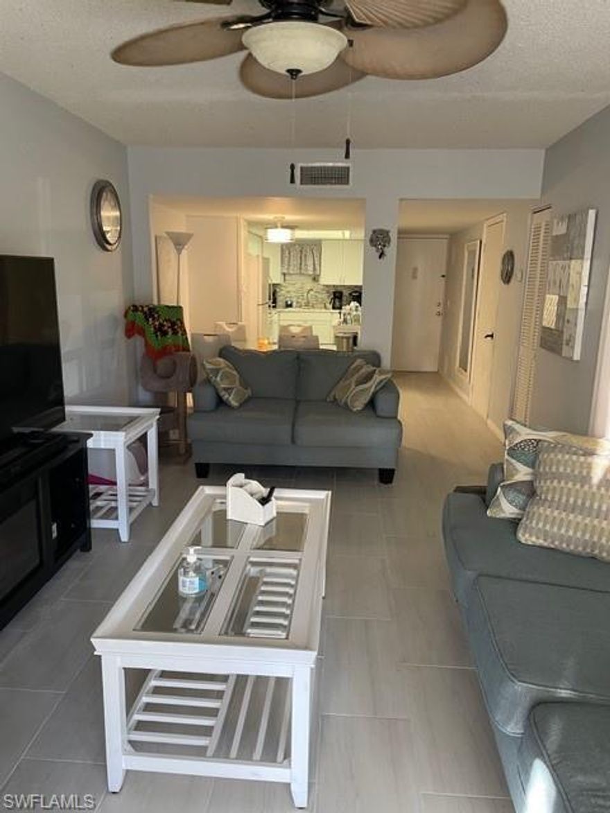 Beautifully located first-floor condo along the highly desirable McGregor Boulevard in Fort Myers, perfectly situated halfway between downtown and the beaches. Enjoy the convenience of nearby shopping, dining, and everyday essentials just minutes away. This well-positioned unit offers easy access across the bridge to the vibrant nightlife, restaurants, and entertainment of Cape Coral, making it ideal for both seasonal residents and investors. Featuring a first-floor layout, this condo provides added convenience and accessibility, along with a screened-in lanai perfect for relaxing and enjoying the Florida lifestyle. Inside, you’ll find a jetted jacuzzi tub, adding a touch of comfort and luxury, along with new appliances that make this unit move-in ready. Whether you’re looking for a primary residence, seasonal retreat, or investment opportunity, this property offers location, value, and lifestyle all in one. Updated pictures of kitchen available after 5/30, stainless steel appliances added to kitchen.