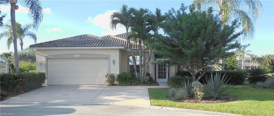 PRICED TO SELL AND A REALLY QUICK CLOSE...LOCATED IN GATEWAY / SILVER LAKES...in a quiet cul-de-sac!  This is a lovely 4 /2 with a large in ground pool, fully caged and with a great lake, water view, on a large lot beautifully landscaped.  Located in a beautiful, gated community, this home has high ceilings for a light, airy look; ceiling fans in every room; tile roof; large two car garage with 3 car driveway parking.  All newer appliances in a large kitchen with a breakfast bar; tiled with new wood flooring and newer paint throughout.  HOA includes community pool, clubhouse and community room, exercise room and gated entry to community.  This is a super clean 'move right in home' that is in a fantastic location, close to the airport, Boston Red Sox Jet Blue Park, shopping, schools, hospitals, Fort Myers Beach, Sanibel, Naples and everything you find fun and necessary to southern living!  Shows really great and priced for a quick sale!