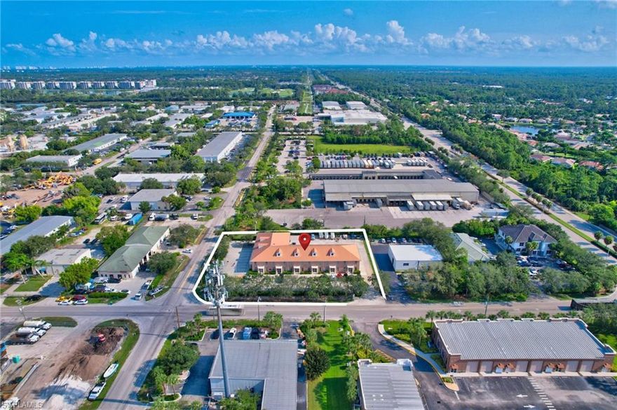 Opportunity to add the Crown Jewel of Naples Production Park to your portfolio. A perfect combination of classic architecture and strategically located income producing property. Naples, renowned for its unique charming community, incomparable outdoor recreation, famous white sandy beaches in one of the most affluent areas of the United States. Naples Industrial Property has long been touted for its inflation-hedging benefits.
