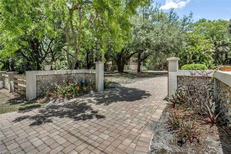 UNDERGOING ROOF REPLACEMENT. Bring your RV, Boat, Animals and Extended Family! This property has room for it all! Fully fenced, 1.64 acres with mature oaks and lush native vegetation... Split Level Home has 3,648 SF with 4 bed + den and 3 full bath... PLUS Guest House adds 936SF w/ a full bath and bar! Gourmet Kitchen with solid wood raised-panel cabinets, granite countertops and backsplash, and newer SS farmhouse sink + appliances. On the upper level, an oversized Master Suite has a westerly-facing sunset balcony and a huge walk-in closet + ensuite bath. With 3 Guest Bedrooms, a Home Office, a huge Bonus Room with Fireplace, a Workshop in Garage, and a Guest House... this home has endless possibilities! Lush landscaping adorns the long brick paver driveway, from the gated entrance to the front door, through the inner courtyard and around the screen-enclosed 20x40 lap pool. You'll also find an elevated 1-room playhouse (with air conditioning!), 2 fire pits, smokehouse w/ grill and bar, and plenty of room to relax. Enjoy your freedom - NO RULES OR HOA DUES!