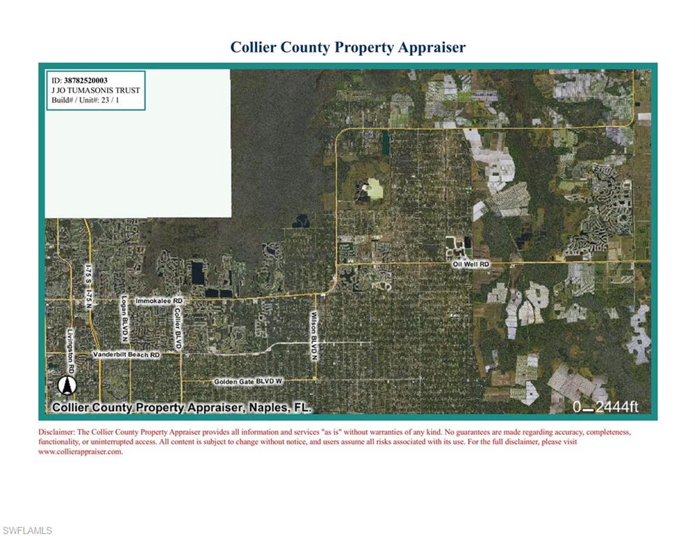 GOLDEN GATE ESTATES - Land
