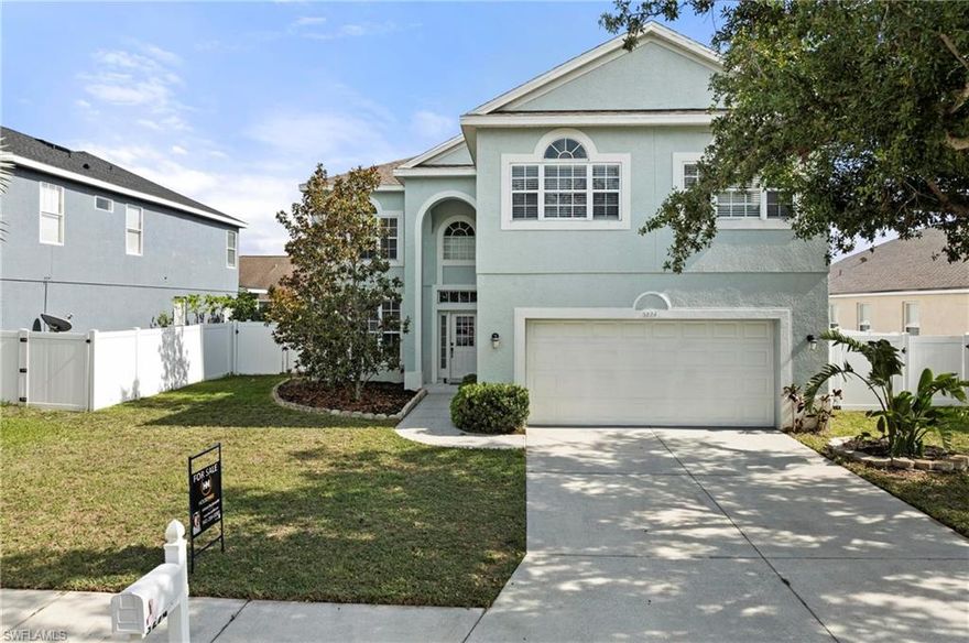 **NEW LISTING!! LOW HOA and NO CDD!! NOT IN A FLOOD ZONE!!! CLOSE TO EVERYTHING** Updated 5-bedroom, 2.5-bath waterfront home with a huge Primary suite! This spacious 2-story property offers 2,700+ sq ft of living space, a 2-car garage, and beautiful lake views. Recent upgrades include a NEWER roof (2021), hot water tank (2021), AC (2021), fresh interior/exterior paint, new kitchen with stainless steel appliances, updated bathrooms, new lighting, doors, and fixtures throughout. The open floor plan is ideal for families and entertaining. Enjoy a private fenced yard and access to the community playground. Located near I-75, Lakewood Ranch, University Parkway, top-rated schools, beaches, shopping, and dining. Perfect for buyers with a growing family, home is completely move-in ready and loaded with value! SELLER OFFERING $$ TOWARDS BUYERS CLOSINGS COSTS!! Schedule your appointment today! BRING US YOUR OFFER!