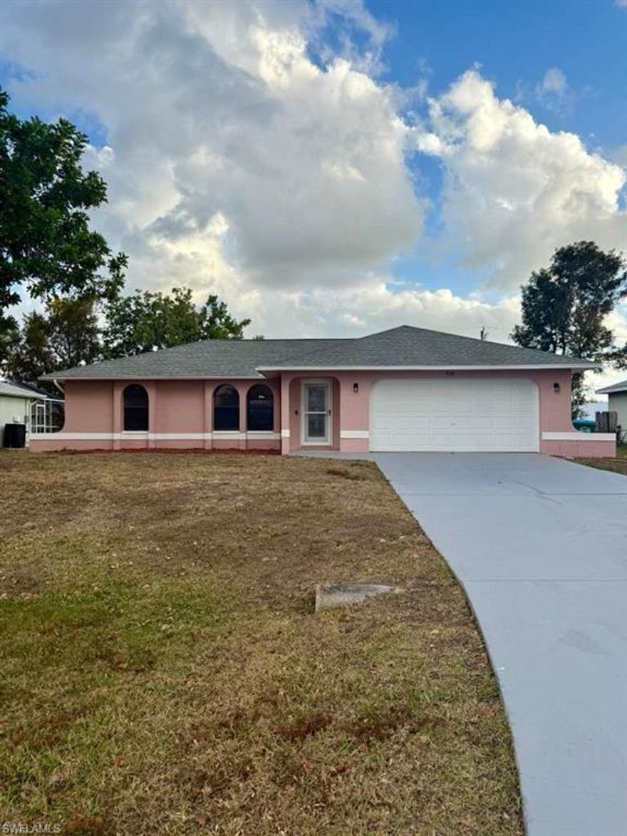 Fresh to the market! Beautiful fully furnished home located in the highly desirable Southwest Cape Coral area. This well-maintained property offers comfort, space, and a prime location close to shopping, dining, and major roads. Move-in ready and perfect for those looking for a seamless transition.

Property is also listed for sale. Contact listing agent for additional details.