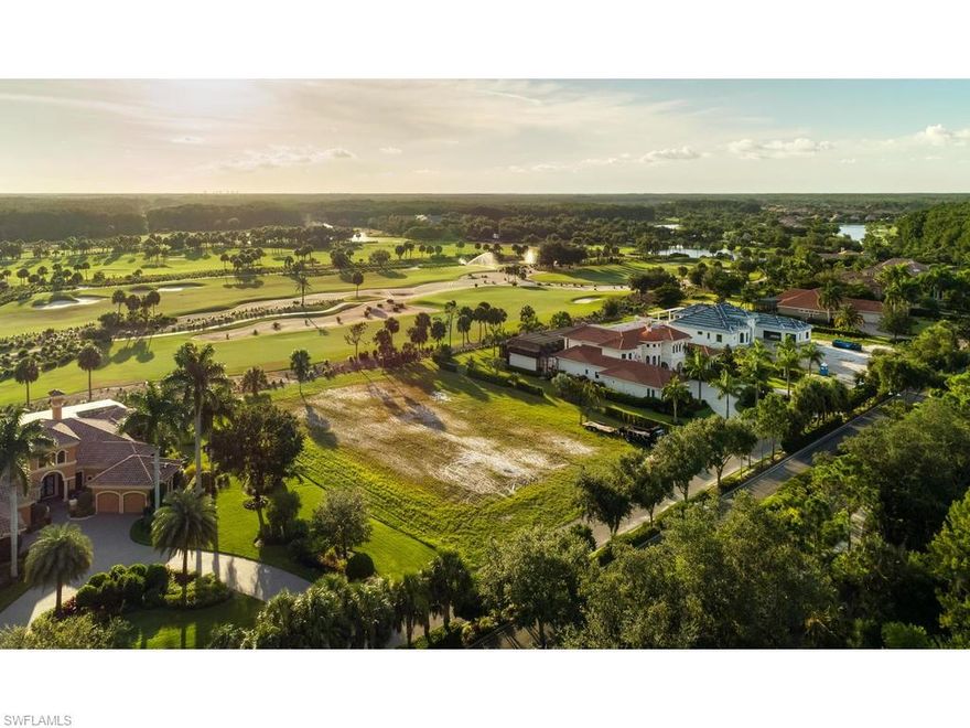 ONE ACRE GOLF COURSE LOT.  FULL GOLF MEMBERSHIP INCLUDED! Use one of the preferred builders or choose your own custom home builder and build your dream home on this ESTATE home site. Enjoy two championship golf courses-limited to 614 members-Talon course is a Nicholas design-Eagle Course is a Steve Symers design, TwinEagles has hosted PGA and LPGA tournaments, Practice and putting greens available, miles of scenic walking trails, tennis, dining, clubhouse, fitness facility, community pool, tiki bar