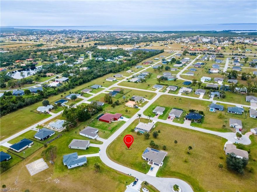 Nestled in the heart of Burnt Store Village, this corner lot is a hidden gem waiting for you to bring your dreams to life. Positioned at the crossroads of Lee and Charlotte County, the property offers a rare blend of serene community charm and easy access to bustling city life. Just a short drive away, you'll find the vibrant streets of Cape Coral and the waterfront beauty of downtown Punta Gorda, where shops, restaurants, and entertainment abound. The surrounding area is experiencing a remarkable boom, with new construction and rapid growth making it a sought-after location for homeowners and investors alike. Imagine crafting your perfect home in a neighborhood where progress meets tranquility, or seizing an incredible opportunity to build an investment property in one of the region's most promising areas. This lot invites you to embrace a lifestyle of convenience, growth, and endless possibilities. Reach out today to secure your slice of Burnt Store Village and take the first step toward turning your vision into reality.