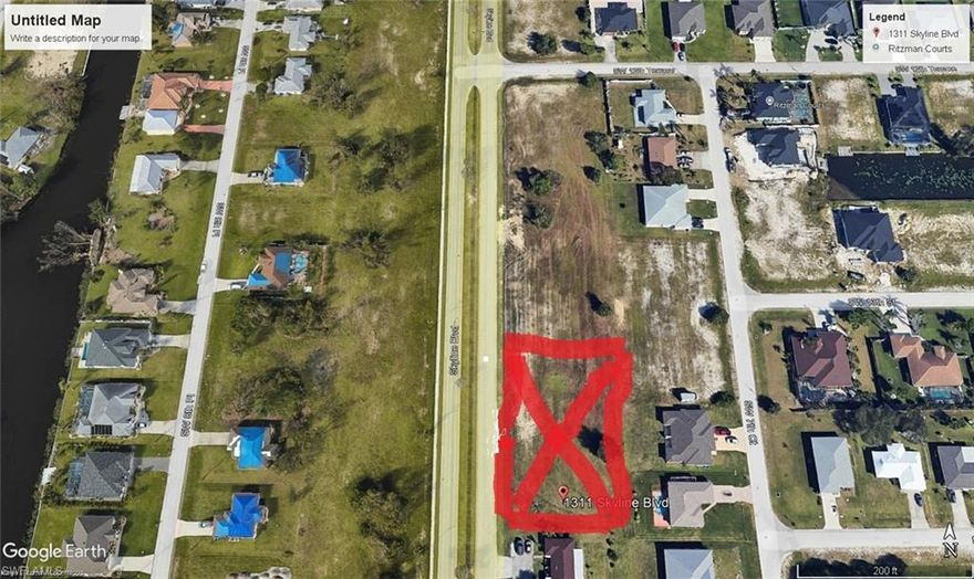 Commercial 4-lot Parcel on Skyline in a very sought after popular area with high traffic count, come and get it for your future business here before prices spike up even further. All City services in, assessment balances shown on last two pictures -this is coming from combining 1307 and 1311 to one big lot and address will finally get issued depending on driveway location of future building.