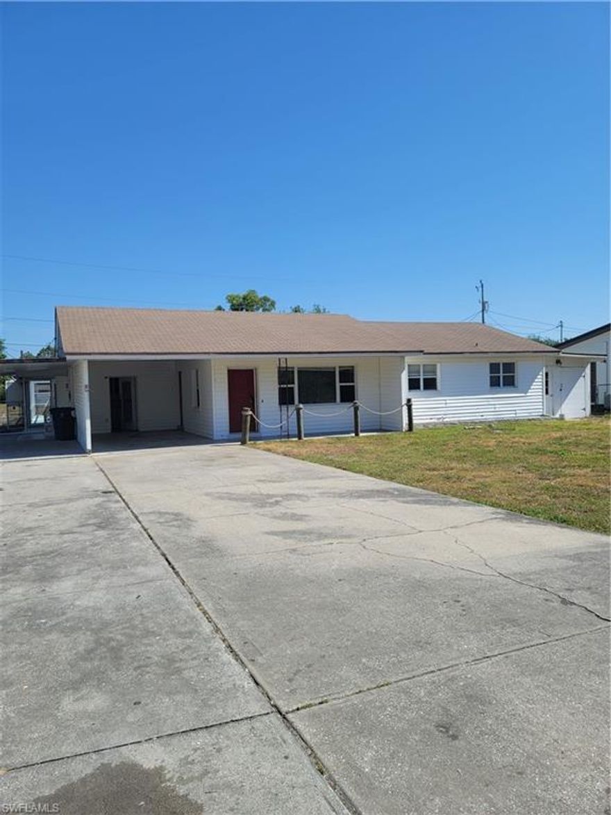 “Wait, a pool a home in North Ft Myers for under $200,000, is this correct??? Zillow price estimate is $235,900, and a way smaller house on the same street sold for $215,000 in September, 2020.  This 1900 SF pool home has an additional enclosed 2,036 SF to buildout your dream home, a screened in pool patio with his and hers changing room, outdoor shower, open porch, 2 covered carports, and a large yard for a playground.  Beat the owner to the finish-line as they plan on renovating and will increase the list price at each stage of renovation, final list price will be higher than the current Zillow estimate.  House is livable, some rehab needed, and should qualify for FHA renovation loan if you want to expand.  Move in and take your time to build it out your way.  House also comes with a 1-year termite warranty that’s renewable each year.  Bring your cash or financing offer.  Good luck!! “