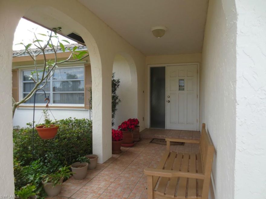 This lovely 3/2 Florida style home with a beautiful large backyard that backs up to a natural preserve and yes there is plenty of room to add a pool. The home comes with the best of both worlds, a great room concept and  a formal dining/living room combination plus the popular split bedroom plan. All the appliances are included, new dishwasher just purchased, new A/C both inside and outside units in 2014, new hot water tank in 2014, and a new roof in 2003. Specially made storm screens for the lanai are kept in garage until needed. Master bathroom has been remodeled with a handicap style shower stall. Call today for a chance to preview, you will not be disappointed. Home being sold "as is" with right to inspect.