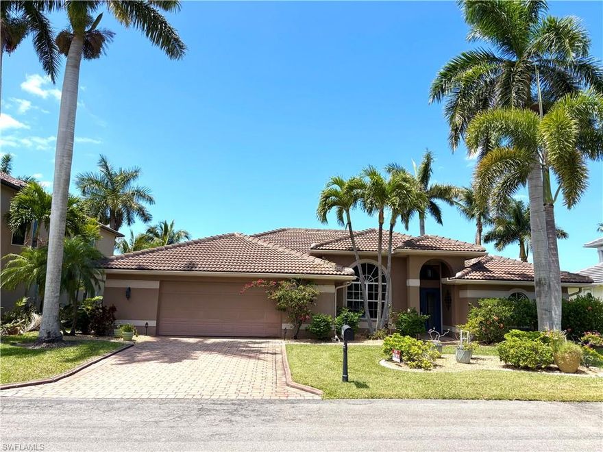 Stunning Lakefront Saltwater Pool Single Family home in quiet community "Waters Edge” in highly desirable 33908 Zip Code, conveniently located to schools, Lee Health with hospital, medical offices & Golisano Children's Hospital at Health Park, restaurants, shopping, Lakes Park (a 279-acre public park), golf courses, tennis and pickleball courts etc. This home is located on a quiet cul-de-sac and has 3 bedrooms plus DEN (office), 3 baths, a private boat dock and a large garage. The home boasts wood floors, vaulted ceilings, impact-resistant windows, an amazing primary bedroom with breathtaking water view, luxuriously upgraded master ensuite, marble countertop and so much more! Enjoy the screened lanai, BBQ grill, outdoor dining and just steps away to your boat dock on the lake. The owners did an incredible job upgrading this home with the finest elements:swimming pool upgraded to Saltwater pool, new A/C unit, whole house water filter system, new washer and dryer, electric bidet seats for two bathrooms, a new generator, new furnitures… What a fantastic lifestyle with privacy and quiet enjoyment. Only minutes walking to the community’s private beach and marina, 2 pools, tennis and pickleball courts! Water's Edge is one of Fort Myers most desirable neighborhoods. Only about 10 minutes driving to Sanibel island and Cape Coral, about 20 minutes to the Fort Myers Beach and the airport. Surrounded by some beautiful private and public golf courses. Prefer long term 12-month lease, but negotiable for the seasonal(at least 6 months). Pet friendly with approval by the owners. The home can be rented furnished or unfurnished. No smoking allowed in the property. First month rent, last month rent and deposit due at signing the lease. Come to see and start to enjoy your Luxurious resort lifestyle!