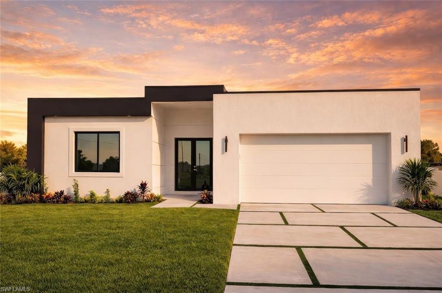 Experience stylish living in this well-kept home situated in a sought-after neighborhood. Designed with an open-concept layout, high ceilings, and abundant natural light, the home offers 4 bedrooms and 3 bathrooms with a split floor plan that enhances privacy. The kitchen showcases quartz countertops, modern cabinetry, and stainless steel appliances. The spacious primary suite features a walk-in closet, double vanities, and a glass-enclosed shower.

Enjoy tile flooring throughout, impact-resistant windows, a covered patio, and a fully fenced backyard—perfect for relaxing or entertaining. Additional highlights include a two-car garage and a paved driveway. Ideally located close to shopping, dining, and everyday conveniences. Don’t miss out—schedule your showing today!