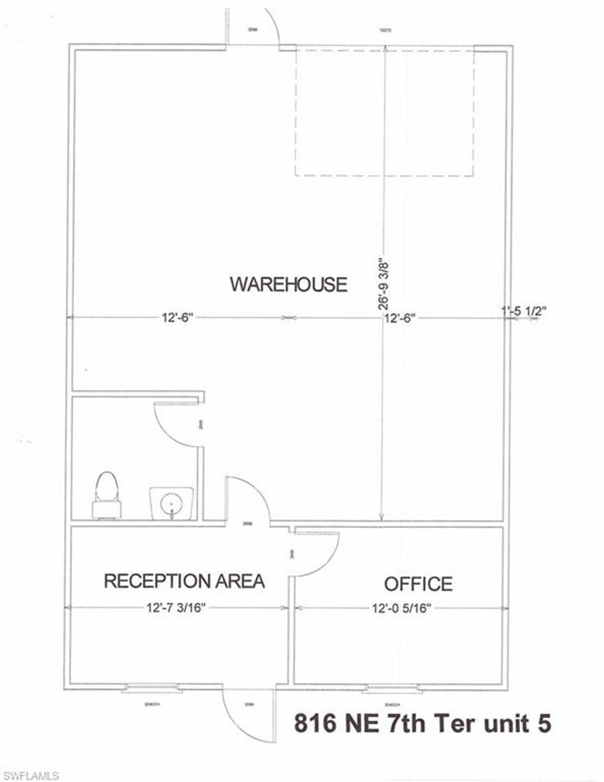 Pine Island Corridor Commercial Office Warehouse.  Best Location in Cape Coral. Available 10-1-24. Units 1-4 Available. Water, AC maintenance, and dumpster included