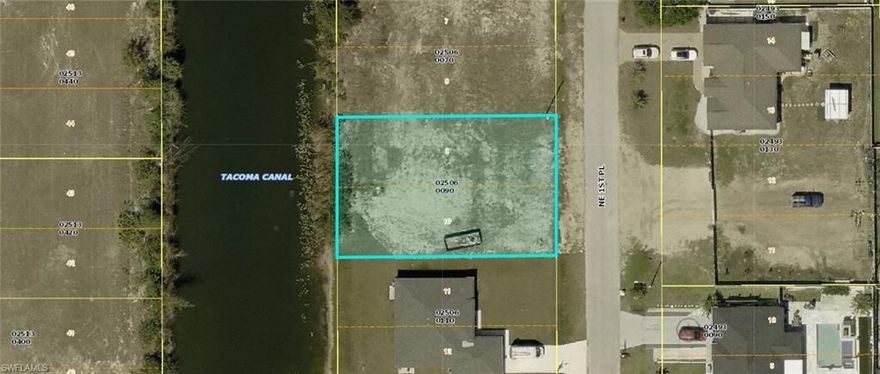 A GREAT VALUE FOR A LOT TO BUILD ON A FRESH WATER CANAL,ENJOY BOATING & FISHING CLOSE TO DIPLOMAT MIDDLE & ELEMENTARY SCHOOLS