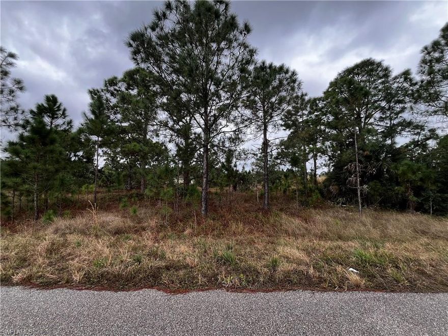 Residential Flood Zone X lot located in a growing area of Lehigh Acres with nearby newer construction. Standard lot size in a quiet neighborhood with convenient access to main roads, shopping, and dining.
Close proximity to Lehigh Acres parks, including Harns Marsh Preserve and Veterans Park, along with nearby golf courses and outdoor recreation. Great for those looking to build or invest in the rapidly growing city of Lehigh Acres.
