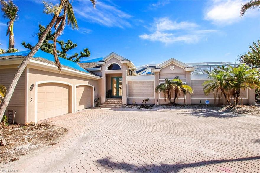 Location, privacy, and serenity are embodied in this wonderful home located on West Gulf Drive in a private community with pool and tennis and steps to the beach access! Constructed in 1997, the finest materials and upscale features were incorporated in the building of this large "courtyard" pool home! A 48' courtyard
wall provides complete privacy at the pool while allowing for family gatherings and fun entertainment! Four large bedrooms, two screened porches with pocketing sliders, kitchen and separate dining area at the center of the home brings guests and family together or allows for private spaces to relax. Spacious Great Room with high ceilings also opens to the 917 SF paver deck surrounding the pool and accessed from bedrooms. Separate laundry room, two-car garage, impact windows and many other exceptional features ...
Priced with storm factors in mind, the Sellers are offering the home for $1,799,000.00 As-ls with no Seller warranties.