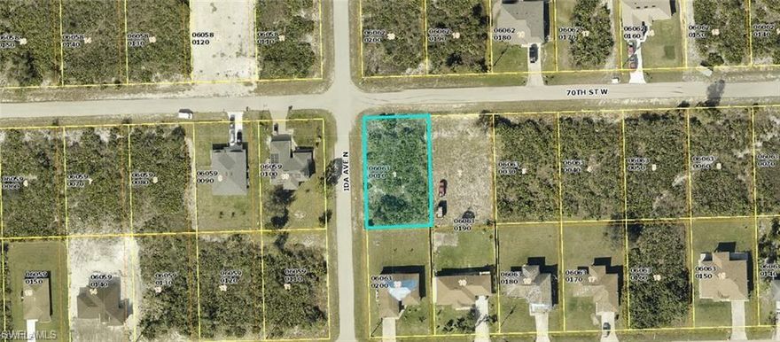 Don’t miss this incredible opportunity to own a desirable corner lot in the growing community of Lehigh Acres! This spacious 0.25-acre homesite offers added flexibility for design and access, making it the perfect setting to build your custom dream home.

Ideally located just a short drive from Fort Myers Beach and the Fort Myers International Airport, you’ll enjoy convenient access to world-class beaches, shopping, dining, and travel. Nestled in a peaceful and developing area, this property combines tranquility with accessibility.

Whether you’re ready to build now or looking for a smart investment in one of Southwest Florida’s rapidly expanding areas, this lot checks all the boxes.