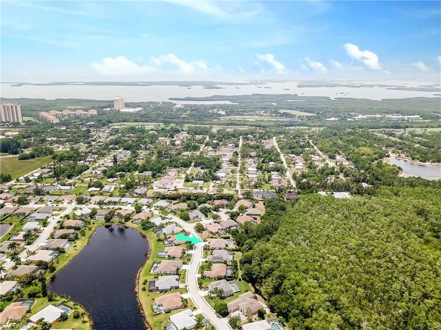 Wonderful single family pool home in Estero! Located in one of the fastest growing areas of SWFL, this home offers over 2,400sf of living space while being situated on an oversized lot that backs up to a preserve. Perfect for a growing family with a living & family room layout, screened front entry, open concept kitchen overlooking the pool lanai, split bedroom floor plan, surround sound wiring, cathedral ceilings, custom drapes, and updated fans/light fixtures. You will love the outdoor living space with an extended screened rear lanai that features a long under truss area, pool bath, and pool. Along with backing up to a preserve area, there are mature hedges along both sides of the lanai giving this area lots of privacy. Meadowbrook is a non-gated subdivision that is deeded and does not offer big amenities like pool, clubhouse etc, keeping the HOA fees to a minimum. Great location- just down the road from Coconut Point Mall and situated on the West side of US41/Tamiami Trail.