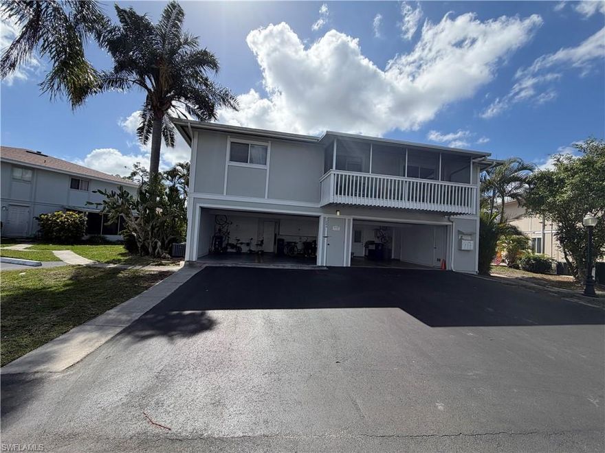 Spacious 2-bedroom, 2-bath two-story condo located in the gated Provincetown community of Fort Myers. This unit offers a functional floor plan with the kitchen, dining, and living areas on the first floor, and both bedrooms upstairs. Half Bath Downstairs and Full Bath Upstairs. Features include vinyl flooring, ceiling fans, and an in-unit washer and dryer. Shared attached carport parking is included. Provincetown provides gated entry, community pools, tennis courts, and shuffleboard areas for residents. Conveniently located near Summerlin Road, Bell Tower Shops, restaurants, and Fort Myers beaches. Available annual rental. No pets and no smoking permitted.
