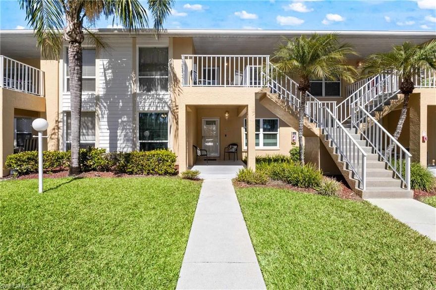 This beautifully updated lakefront residence is located in Abbey on the Lake within the prestigious Imperial Golf Estates. Thoughtfully upgraded throughout, this move-in-ready home offers peace of mind, style, and an unbeatable North Naples lifestyle. Recent improvements include a new air conditioner, new dishwasher, and all-new plumbing throughout the home. Hurricane-impact windows and accordion shutters provide enhanced security and energy efficiency. Inside, enjoy a stunning redesigned kitchen featuring crisp white cabinetry, updated appliances, and modern finishes. Additional upgrades include fresh interior paint, upgraded lighting, and custom window treatments. Relax in the glass-enclosed lanai with tranquil lake views, or open the sliders to create seamless indoor-outdoor living—perfect for entertaining or unwinding after a day in the sun. The community offers exceptional amenities, including new roofs (2022), a newly resurfaced parking lot (2024), and a private heated pool overlooking the lake and water features. Imperial Golf Estates is home to two beautifully maintained 18-hole championship courses, with optional golf memberships available. Ideally located just minutes from world-famous Naples beaches, upscale shopping, and fine dining, and only a short walk to the renowned Gomez Tennis Academy—a dream for tennis enthusiasts. Whether you’re seeking a full-time residence, a seasonal lock-and-leave retreat, or a smart investment in one of North Naples’ hidden gems, this home truly checks all the boxes. Just bring your suitcase and start living the Naples lifestyle. Schedule your private showing today and discover why this is one of the most desirable homes in Abbey on the Lake.