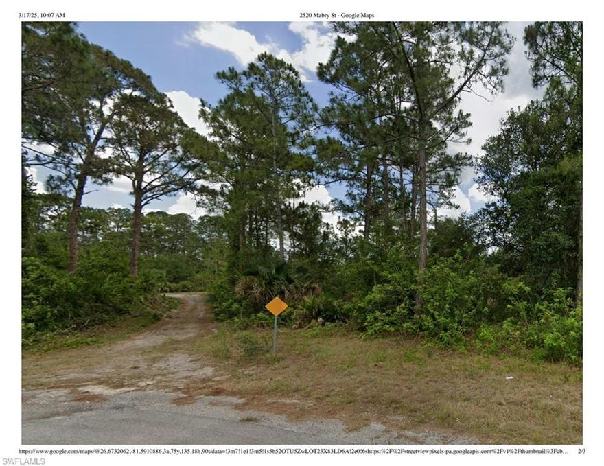 1/2 Acre Lot in Alva with Canal – Prime Location!

Discover this beautiful 1/2 acre lot in the heart of Alva, featuring a peaceful canal at the rear of the property. Centrally located near Highway 80, with easy access to I-75, this lot offers a fantastic opportunity for future development. Whether you're ready to build your dream home now or invest for the future, this property provides endless possibilities.

Key Features:

1/2 acre lot with canal,
Centrally located near Highway 80,
Quick access to I-75,
Perfect for building your dream home or long-term investment,
Priced to Sell – Bring All Reasonable Offers!

Don’t miss out on this excellent opportunity! Contact us for more information or to schedule a showing.