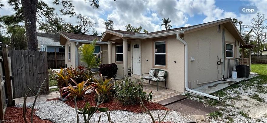 Great Investment Property in a central location of Fort Myers. Home has 3 bedrooms and 2 full baths. Priced to SELL!!! BRING OFFER!! Home has been renovated, new kitchen countertop, 6' solid wood fence around property, Re-roof shingle to shingle (2020), new Tile Flooring plus Replace old plywood (2021). Very cute home and one of the lowest priced in Ft Myers!!!!. The home is currently rented with the lease ending in January 2025.