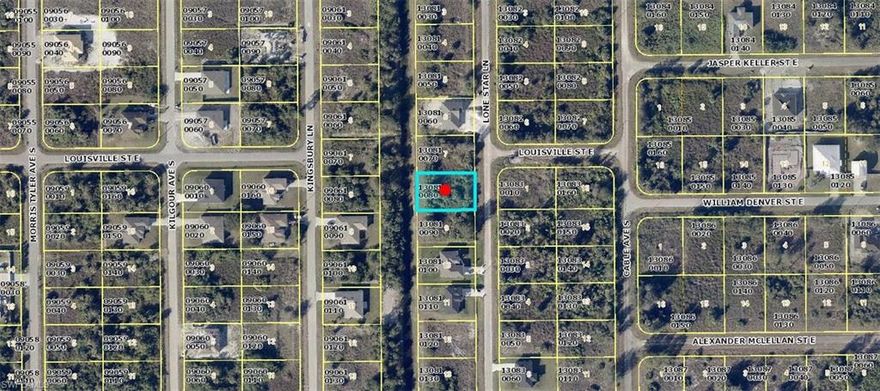 Excellent opportunity on a canal and in an area with new construction homes being built. Adjoining lot at 516 Lone Star is also available. Just a short drive to Fort Myers and Punta Gorda airports, two spring training facilities and beaches!