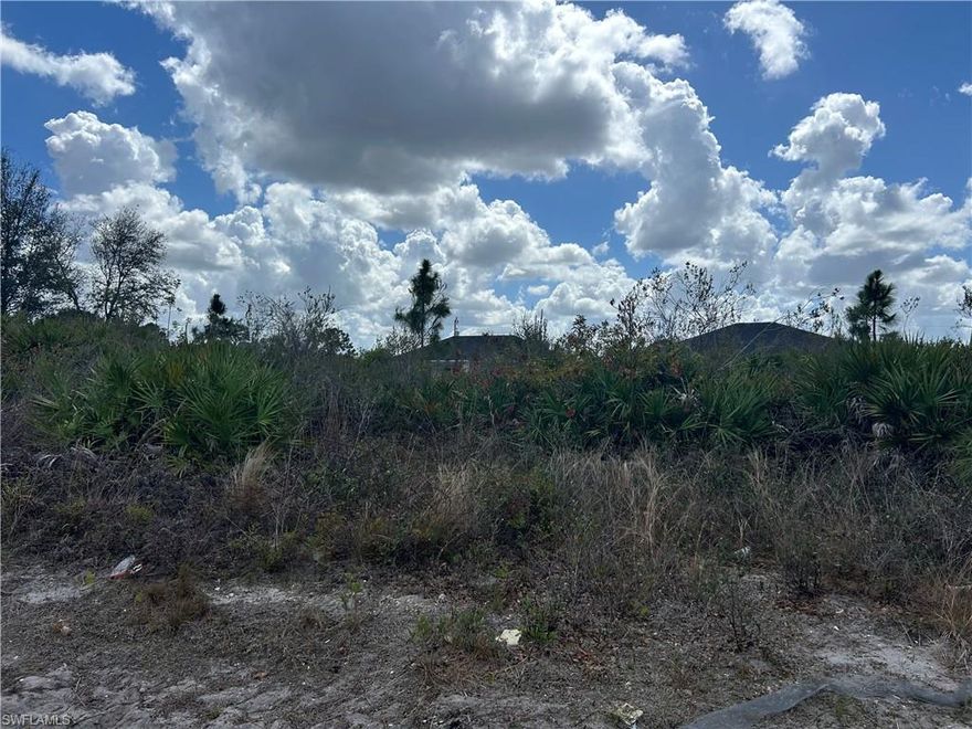 Nice Lot 0.25 acres, close to Sunshine and Lee Blvd, grocery, restaurants, a few min of Fort Myers and 82 RD