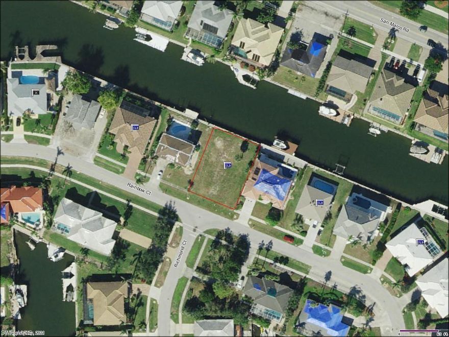 L760 - Great buildable waterfront lot on Marco Island.