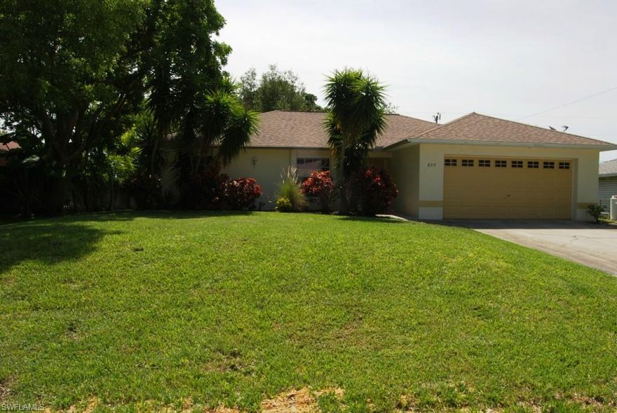 Great to work with your Barbara. Attention fellow agents, there was a $2,000 seller contribution. Across the street from waterfront homes. This quaint home in SW Cape has a Great Room floor plan. It is ready for new owners. Screened in Lanai with a small fenced in area for small dogs. Nicely landscaped. Great access to Chiquita and Pine Island Road. Close to shopping and strip centers. This home is located in SW 6-7 for utilities. The streets were getting close to being paved. They may or may not be done as of the time of listing. The Buyers shall be responsible to any and all utility assessments and connection fees.