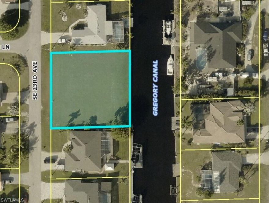 RARE FIND! TRIPLE LOT WITH DIRECT GULF ACCESS/NO BRIDGES!! City water, sewer, and irrigation utilities installed and assessments are PAID IN FULL!! This property is the perfect lot to build your new Florida home on!! The canal is just a short  ride to open water and the beautiful Gulf Beaches!! Also, the lot is centrally located in Cape Coral, very close to the Del Prado Blvd, Publix, and only a short rider to Fort Myers.  Rare lots like this don't come around often, make an offer today!