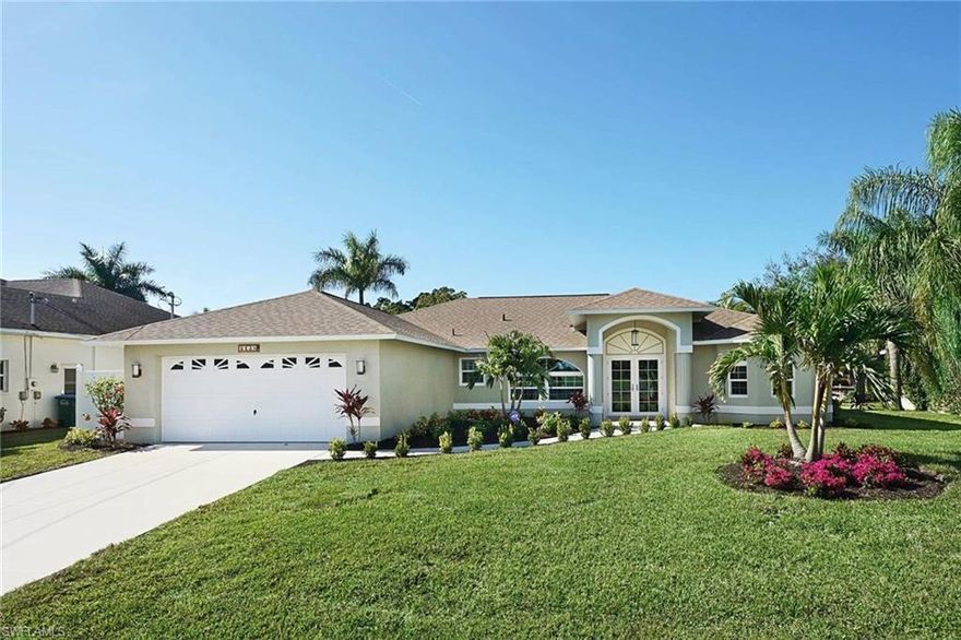 This is a VACATION RENTAL only. Owner will not consider annual rentals. Weekly rentals are welcome. Villa Christina is an updated 4-bedroom, 2-bath home located in the desirable Southwest area of Cape Coral. Pride in ownership is evident in every room in this house. This home features Tommy Bahama style furniture and a tropical theme carried throughout the home. 

KEY FEATURES: This home has bicycles, kayaks, beach chairs/umbrella, a ping pong table, high chair, and pack & play crib for guests.

Living Room: The formal living room features a sofa and loveseat, with a large slider opening to the lanai. There is a large family room, which features a comfortable sectional and large flat-screen TV.  The home is stocked with toys and games as well as a pack-n-play, stroller, baby bath, and a high chair, making this home perfect for families. 

Kitchen/Dining Room: The updated kitchen features granite countertops and stainless-steel appliances. This kitchen is equipped with everything you would need to prepare a quick snack or an elegant sit-down dinner for the family. A slider from the breakfast area located by the kitchen and family room opens to the lanai.

Master Bedroom/Bathroom: The master bedroom features a King-size bed, flat-screen TV, and a slider leading to the lanai. The master bath is as beautiful as the rest of the home, with a travertine tile and a free-standing bathtub.

Guest Bedrooms/Bathrooms: There are three guest bedrooms, two have Queen-size beds, and the third has two twin beds. These rooms share the guest bathroom, done in all travertine tile, and features a large walk-in shower.

Pool/Lanai: The back of the home features three sets of sliders and windows that will let in plenty of natural Florida sunshine. When opened, it will give you the feeling of bringing the outside in. The spacious lanai features a dining table that seats 8 people and a comfortable outdoor sectional, complete with a cocktail table and flat-screen TV. There are two lounge chairs next to the electric heated pool, where you can relax and work on your Florida suntan. 

Come and enjoy an unforgettable vacation in Florida at Villa Christina.