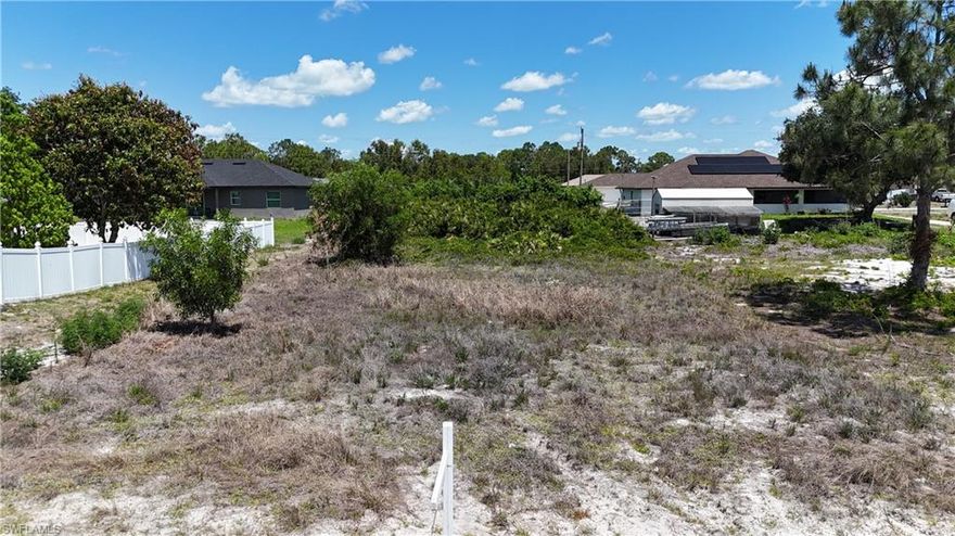 This beautifully cleared residential lot offers a rare head start for anyone looking to build in one of Lehigh Acres’ most convenient and fast-growing areas. With the hard work already done, you can move straight into planning your dream home or investment project.

 Property Highlights
Fully Cleared Lot — Save thousands on land prep. No trees, no brush, no delays.

Generous Lot Size — Plenty of room for a spacious home, garage, pool, or outdoor living space.

Quiet Residential Street — Peaceful surroundings with well-kept neighboring homes.

High-Growth Area — Located in a rapidly developing part of Lehigh Acres with strong long-term value.

Easy Access to Major Roads — Quick routes to Sunshine Blvd, Gunnery Rd, SR-82, and Fort Myers.

Close to Daily Essentials — Shopping, schools, dining, and parks all within minutes.

No HOA or Restrictions — Build your way with flexibility and freedom.

Ideal for Builders & Investors — Cleared lots in this area are in high demand.
Why this lot stands out **
A cleared lot in this location is a major advantage — faster permitting, easier construction, and immediate savings. Whether you're building a personal home or adding to your investment portfolio, this property delivers convenience, value, and long-term upside.
