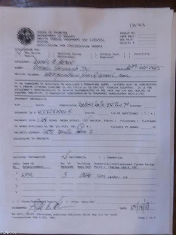 GOLDEN GATE ESTATES - Land