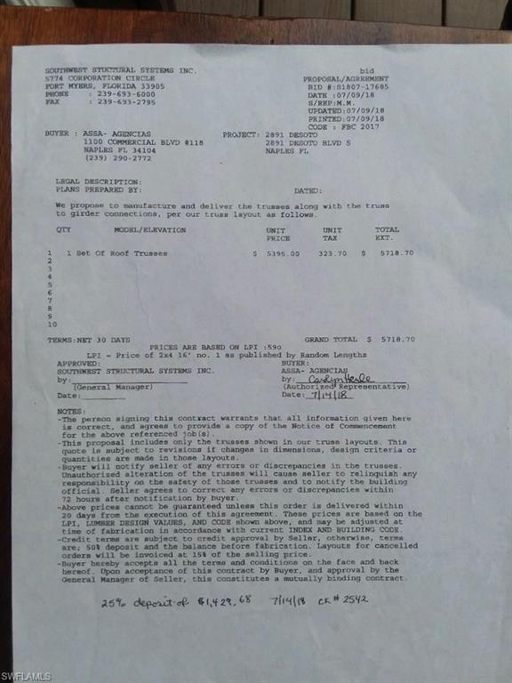 GOLDEN GATE ESTATES - Land