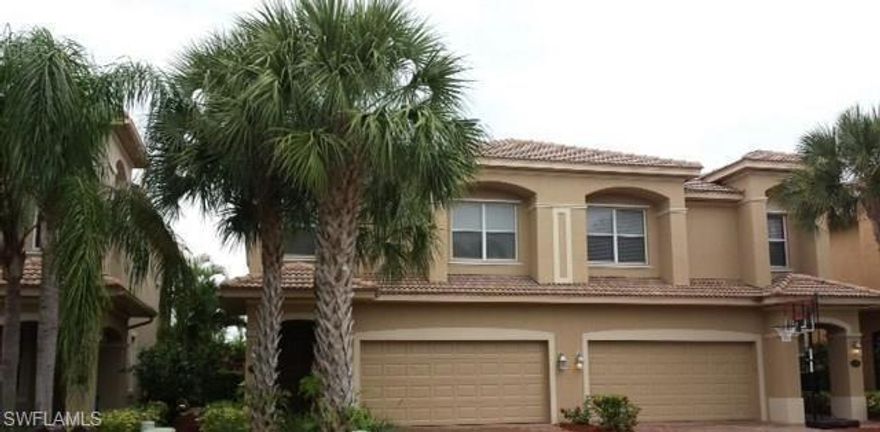 Available for long term rental or short term/seasonal rental available. Inquire about price, depending on terms for short term. Nicely furnished turnkey town home on the lake with its own private heated pool! It offers 3 bedrooms + Loft. Over 2,200 square feet under air. Master has a king bed and the 2 remaining bedrooms offer plenty of space. The 1st guest bedroom offers a queen bed and the 2nd guest bedroom has 2 twin size beds. Kitchen has wood cabinets, quartz counter tops and upgraded appliances. Tile throughout downstairs. Nice private backyard with gorgeous view of the lake! Perfect to relax and enjoy the sunsets. Resort style amenities (huge pool, spa, tennis and pickleball courts, bocce courts, fitness room and much more!) Season rent rate includes: wi-fi, basic tv cable, pool maintenance and electric plus water (with $150 cap for each). For long term rental, tenant is responsible for water and electrical. Landlord's car stays in the garage unless the lease is long term. Otherwise, tenant can park in the driveway or on the other side of the garage. The master bedroom closet is locked for short term rentals but 2 armoires and a dresser is put in the master bedroom. Pets can be allowed on a case by case basis and must be neutered and vaccinated according to HO'S rules. Disclosure: Tenant may use the pool premises at their own risk, and the landlord is not responsible for injuries sustained by tenants or guests.