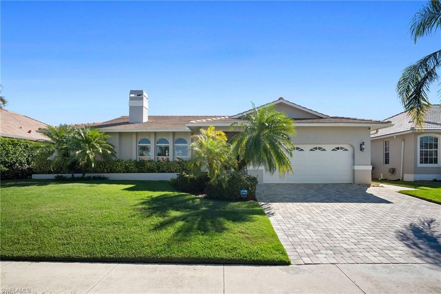 Welcome to 143 Leeward Court in the heart of Marco Island! No stone has been left unturned! This exceptionally well-maintained 3-bed, 2-bath home has been fully remodeled throughout, offering the timeless charm of Old Florida feel from the moment you enter. The current owners have put in over $280,000 in updates!! All you need to do is unpack and enjoy Florida living at its finest. The open-concept design and expansive lanai seamlessly connect the interior to the stunning wide water views, allowing you to enjoy the beauty of the waterfront from virtually every room. The flowing layout enhances both everyday living and effortless entertaining. Situated on the canal and minutes from Gulf access, this home is a boater's dream, with a 10,000 lb dock lift, as well as an additional personal watercraft/jet ski lift. Outdoor living are enhanced by the new sundeck and shower, as well as the new lower paver patio perfect for enjoying a cocktail watching the sunset. The pool has been completely updated to also include new pool pump and heater. The interior has been tastefully updated with a showstopper primary bathroom that includes new vanity, glass enclosed tiled shower and sleek soaking tub. 
UPDATES & FEATURES INCLUDE: Generac Whole House Generator(2025),New Electical Panel (2025), New AC (2025), New H2O Tank (2025), Laundry Room Remodel (2025), New Carpet in Primary Bedroom (2025), Complete Primary Bathroom Remodel:Vanity, Tiled Shower, Soaking Tub, Toilet (2025), New Dishwasher (2025), New Sod In Front Yard (2025), Complete Repiping of Entire Home (2025), New Outdoor Sundeck & Outdoor Shower (2025), New Lanai Ceiling Fans (2025) Complete Paver Replacement Front & Back: Driveway, Entry Porch, Stairs & Dock (2025), Freshly Painted Exterior (2025), Complete Renovation of Pool: Resurfaced, New Pool Tile, Pool Pump & Heater (2025), New Pilings on Dock (2025), New Refrigerator (2023),Hurricane Impact Windows & Sliders (2022), Hurricane Impact Double Doors (2022), New Tile Roof (2022), 10,000 pound Dock Lift, Additional Personal Watercraft/Jet Ski Lift, Interior Wood Burning Fireplace, Garage Epoxy Floor, Granite Countertops in Kitchen. Sellers offering 1 year Home Warranty for peace of mind. Minutes from shopping, restaurants and the world famous beaches of Marco Island, this spectacular beauty won't last long. Schedule your private showing today!