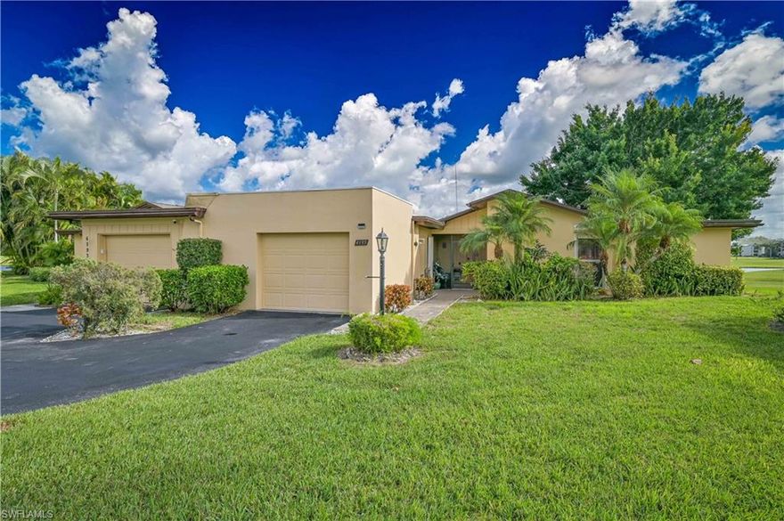 4195 Lakewood Blvd is a 3 bed 2 bath villa with a 1 car garage located in Lakewood Country Club in South Naples. This unit features a comforting split floor plan with an abundance of natural light due to the converted Florida Room! Thus home is being offered furnished OR unfurnished. Furnishings in the pictures are accurate to what is being offered. Lakewood Country Club is located just north of Rattlesnake Hammock right of Tamiami Trail. Lakewood Country Club features a public Par 60 course available to book tee times online! Golf Leagues and Events all available to join! THIS HOME IS BEING OFFERED FURNISHED OR UNFURNISHED :: INCLUDED IN THE RENT - Water, Basic Cable, Internet & Lawn Maintenance:: PETS ALLOWED, LIMITS WITH APPROVAL.