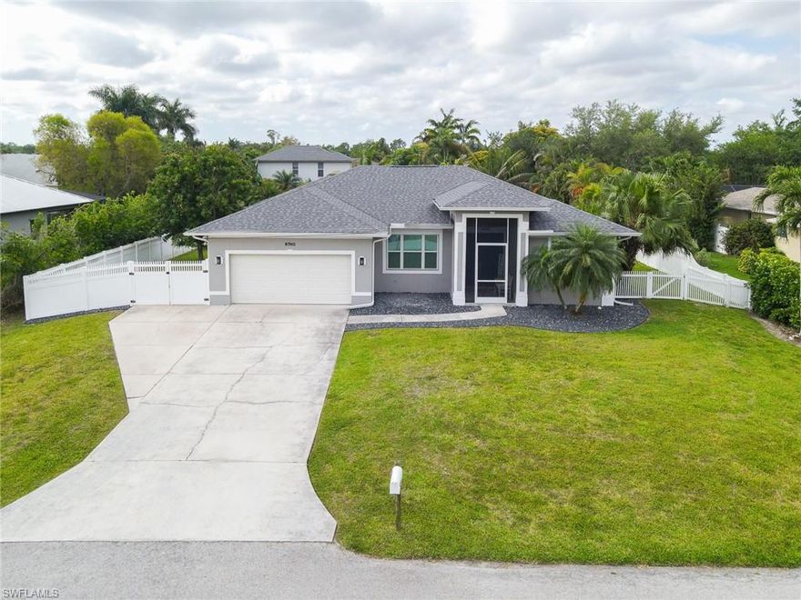 Welcome to this beautiful Home 4 bedrooms and 2 baths, on the heart of Fort Myers, 
This property has a lot of comfort to offer, open floor plan, with a new heater pool, newer roof, new water heater, new A/C, impact windows, and a roll down shutters on the front door and back door, reverse Osmosis Well System,
owners have recently painted the whole house, beautiful landscaping, whit a mango tree on the side, 
Don't Miss this amazing opportunity!!!