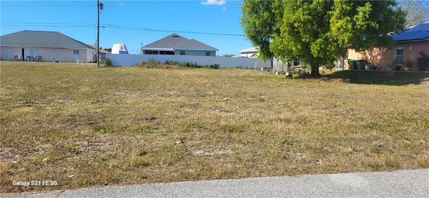 Great opportunity to own your own lot in the city of Cape Coral, ready to build the home of your dreams or an investment property. Submit your offer now before it’s too late!The seller has three additional lots available in the same area, conveniently located near shopping and restaurants.