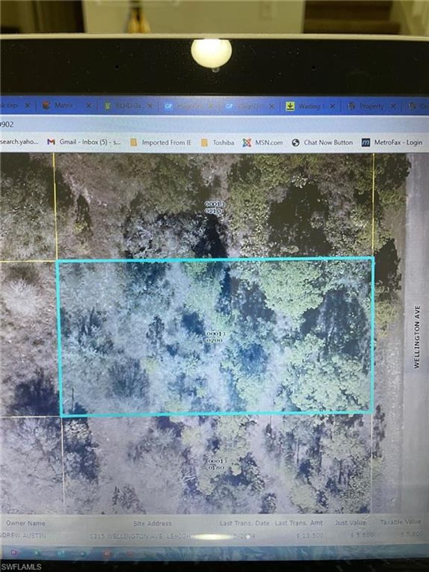 This is a 1/2 acre in fast developing area in Lehigh Acres. Buy and hold or built your dream house here.