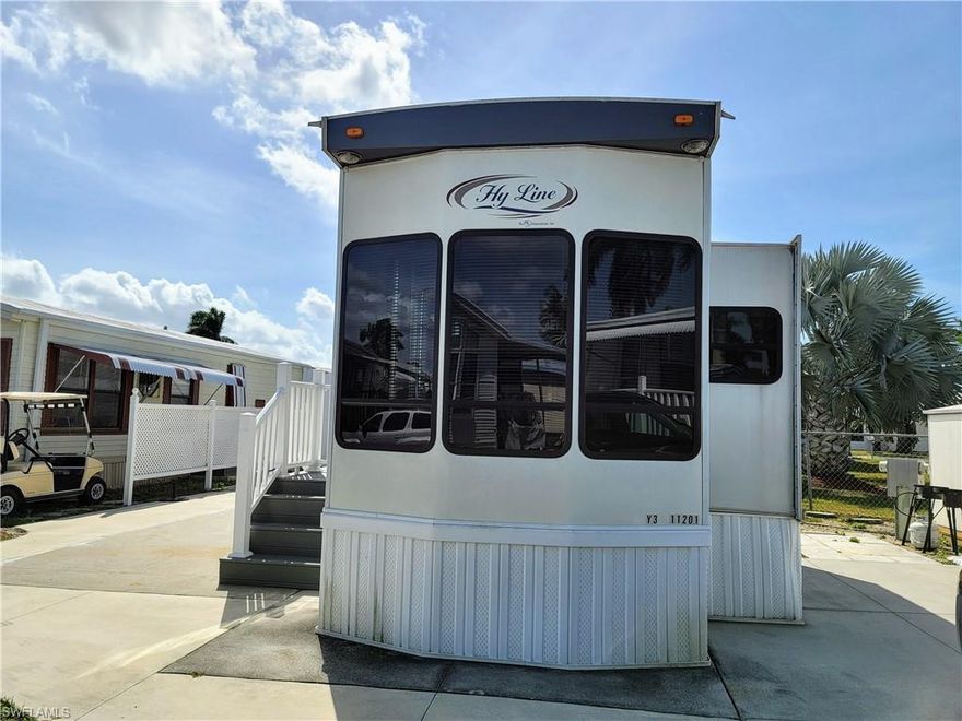 Own the lot to your winter get away.  This cute little cottage is located in Pine Ridge Palms and is just 5 miles from Ft. Myers Beach and Sanibel Island.  The community features a swimming pool, shuffleboard, planned activities and events.  Come enjoy what the Florida lifestyle has to offer you.
