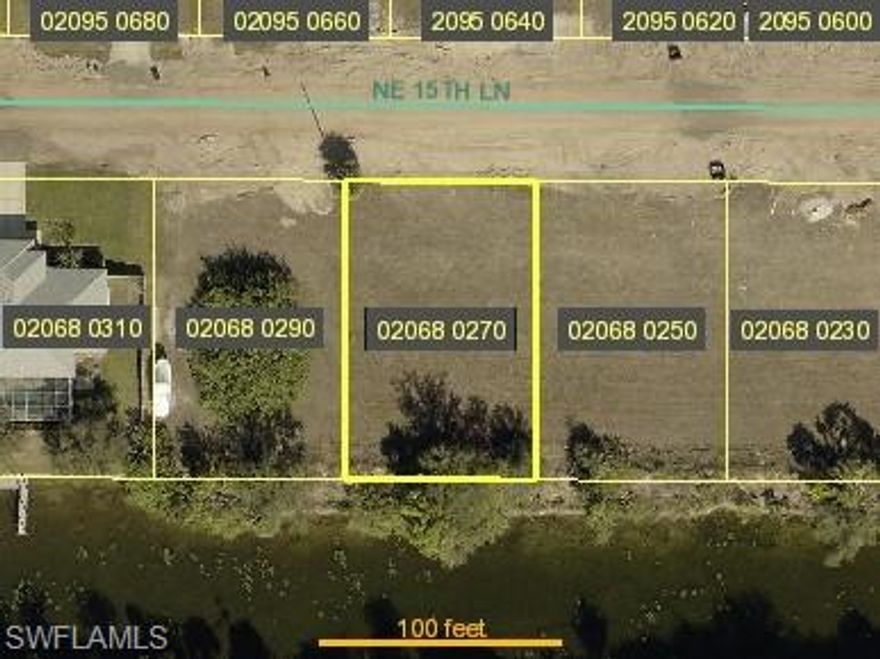 BEAUTIFUL FRESHWATER DUPLEX LOT WITH ALL CITY UTILITIES!!! GREAT CANAL VIEWS!! Build a duplex or buy the lot next door and build a six plex!!
Discover this spacious vacant lot located in the rapidly developing northeast corridor of Cape Coral.
With direct freshwater canal frontage, the property offers ample space for a single-family residence. 
Whether you're a builder, investor, or future homeowner, this parcel is a smart buy in an up-and-coming area. 
Just minutes from shopping, dining, schools, and parks, it’s the perfect canvas for your Florida dream home.