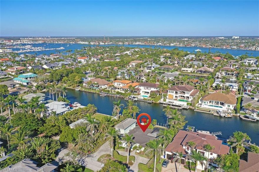 H8984 - The most perfect waterfront lot to build your dream home in the highly coveted neighborhood of Aqualane Shores. A wide water property with boat slip. Wonderful eastern exposure, direct access to several deep waterways. A short stroll to the beach on 18th Avenue South, and a short stroll to all fine dining options, amazing shopping, world-class galleries, a fantastic farmers market and many fun events on the famous Third Street South. This property is being sold for land value only.